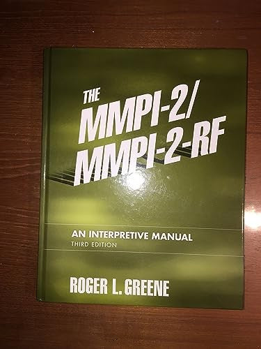 The MMPI-2/MMPI-2-RF