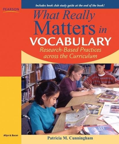 What Really Matters in Vocabulary