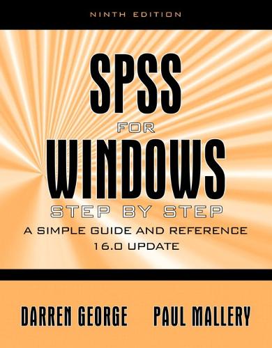 SPSS for Windows Step by Step