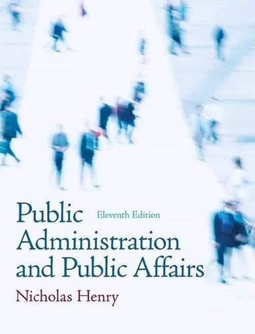 Public Administration and Public Affairs
