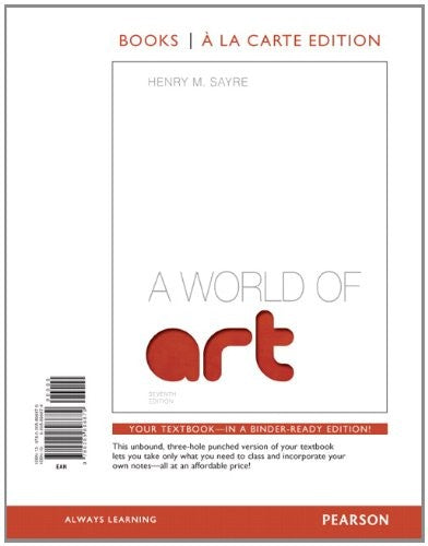 A World of Art, Books a la Carte Edition