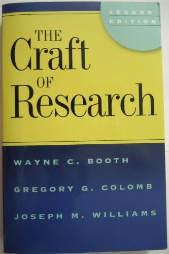 The Craft of Research