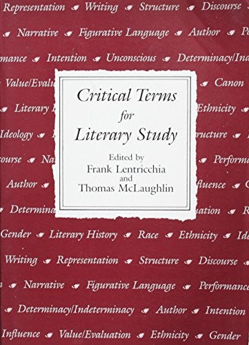 Critical Terms for Literary Study