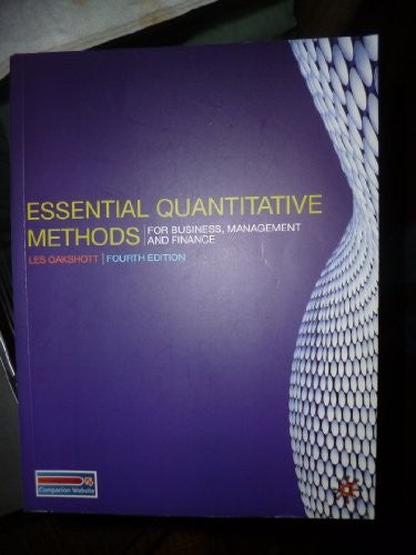 Essential Quantitative Methods