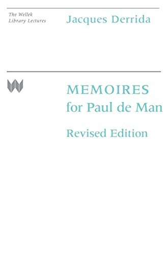 Memoires for Paul de Man
