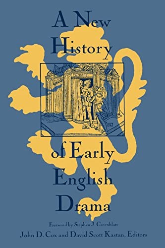 A New History of Early English Drama