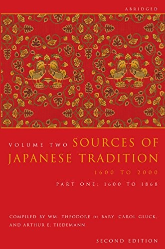 Sources of Japanese Tradition, Abridged