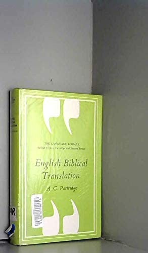 English Biblical Translation