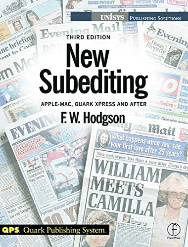 New Subediting