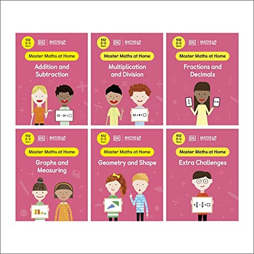 Maths No Problem! Collection of 6 Workbooks, Ages 8-9 (Key Stage 2)