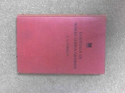 Essentials of Modern German Grammar