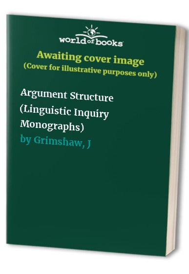 Argument Structure