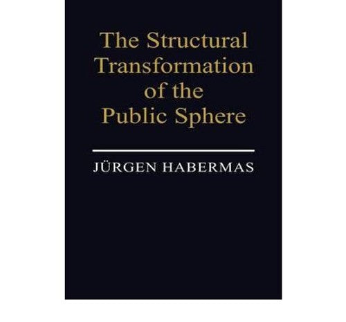 THE Habermas: the Structural Transformation of the Public Sphere: Inquiry into Category (Cloth)