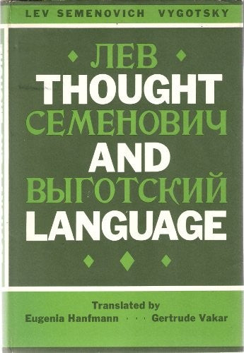 Thought and Language