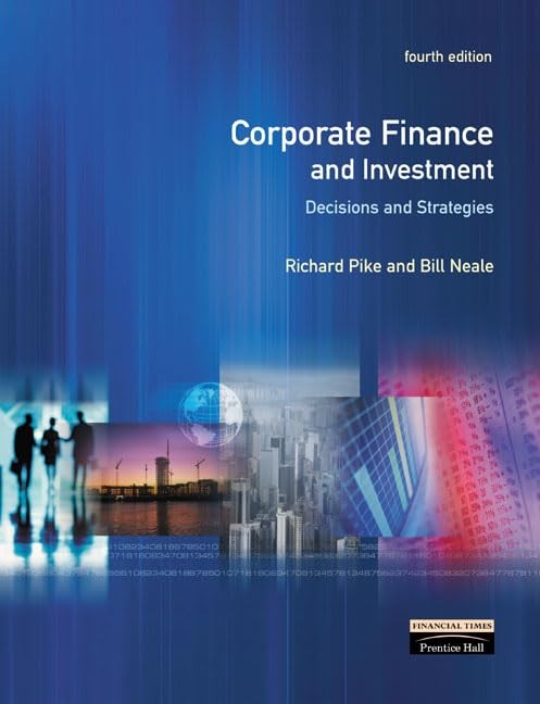 Corporate Finance and Investment