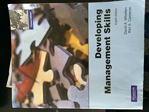 Developing Management Skills:Global Edition