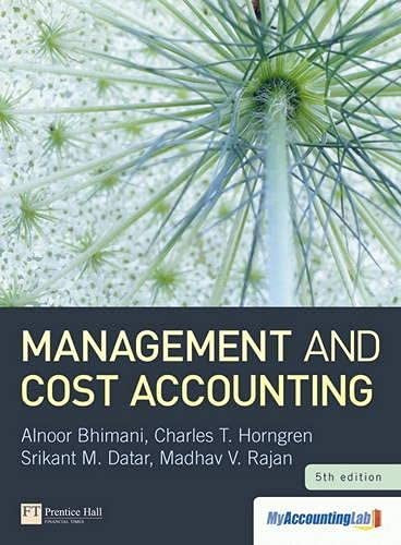 Management and Cost Accounting with MyAccountingLab access card
