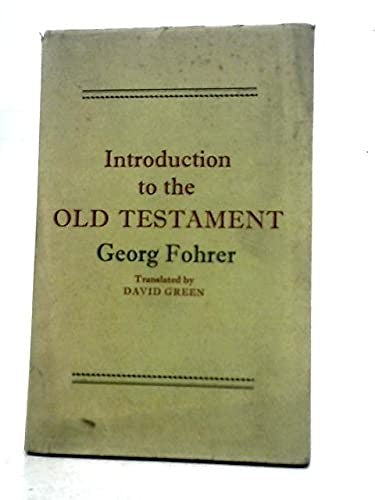 Introduction to the Old Testament