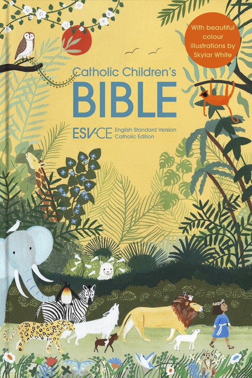 ESV-CE Catholic Children's Bible, Full Colour Illustrations, British Liturgical Bible, ESV-CE, Hardback, Standard size