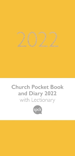 Church Pocket Book and Diary 2022 Soft-tone Yellow