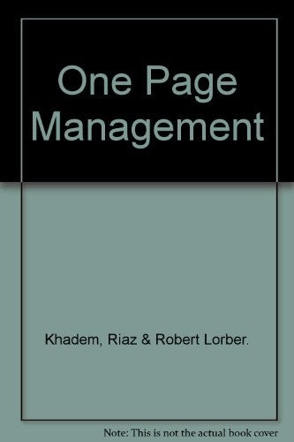 One Page Management