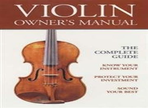 Violin Owners Manual