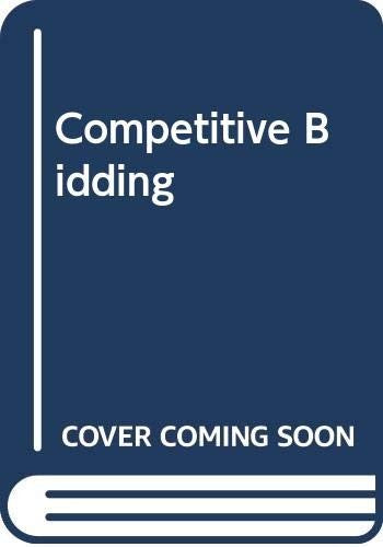 Competitive Bidding