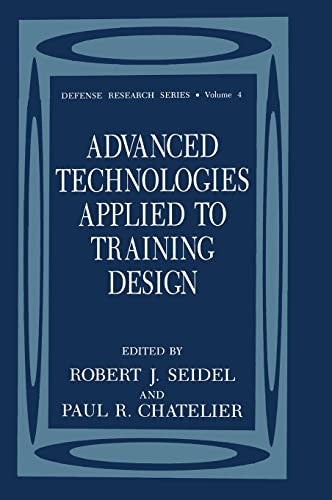 Advanced Technologies Applied to Training Design