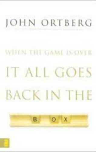 When the Game is Over, it All Goes Back in the Box