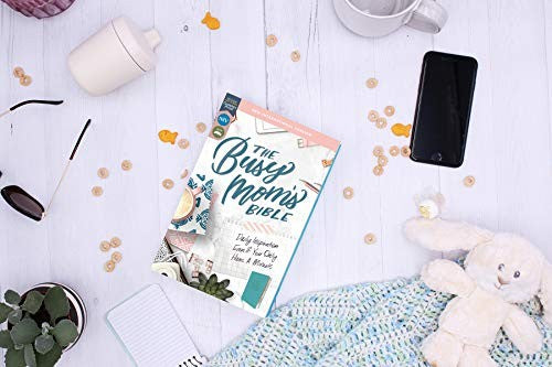NIV, The Busy Mom's Bible, Leathersoft, Teal, Red Letter, Comfort Print