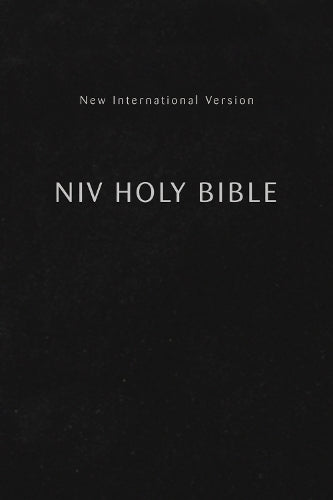 NIV, Holy Bible, Compact, Paperback, Black, Comfort Print