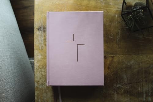 The Jesus Bible, ESV Edition, Leathersoft over Board, Pink