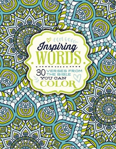 Inspiring Words Coloring Book