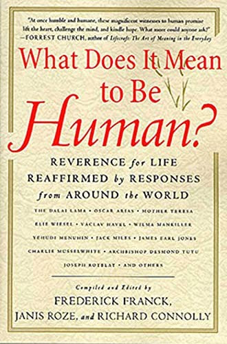 What Does It Mean to Be Human?