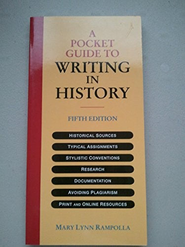 A Pocket Guide to Writing in History