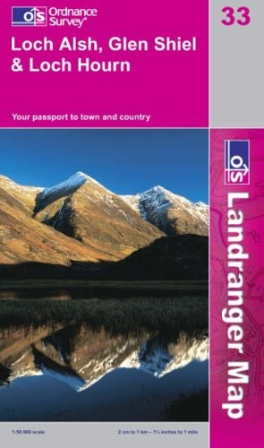 Loch Alsh, Glen Shiel and Loch Hourn