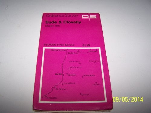 Landranger Map 0190: Bude, Clovelly & Surrounding Area