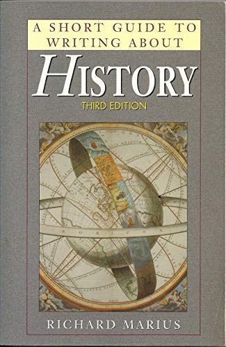 A Short Guide to Writing About History