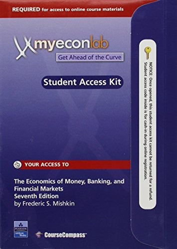 Money Myeconlab Student Access Kit