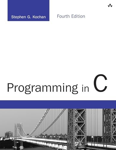 Programming in C
