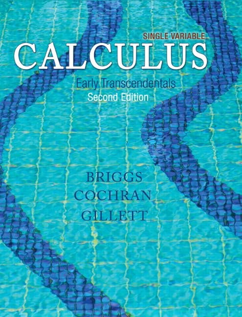 Single Variable Calculus