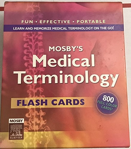 Mosby's Medical Terminology Flash Cards
