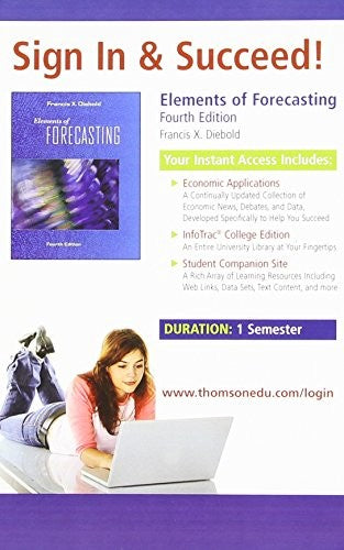 Elements of Forecasting