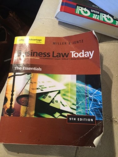 Cengage Advantage Books: Business Law Today