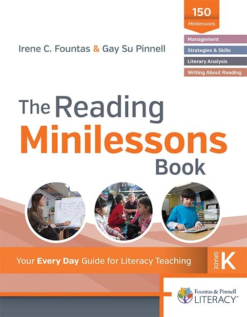 Fountas & Pinnell Classroom Reading Minilessons Book, Grade K