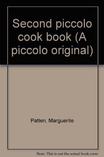 Second piccolo cook book (A piccolo original)