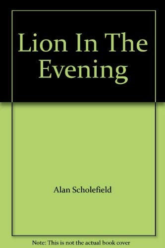 Lion in the Evening