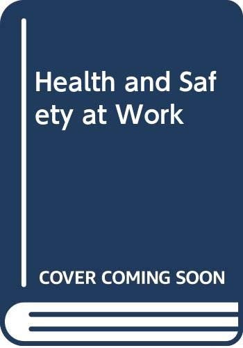 Health and Safety at Work