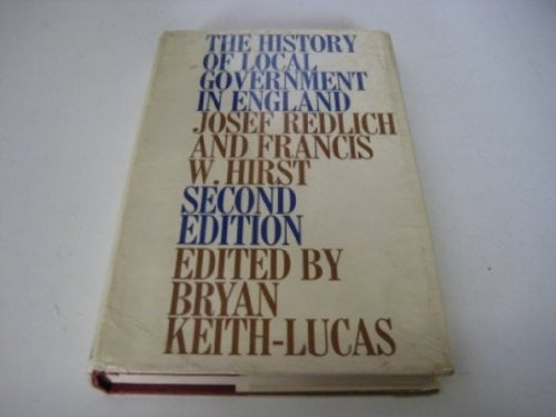 History of Local Government in England
