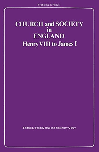 Church and Society in England